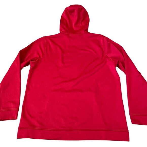 Under Armour Utah Utes ColdGear Hoodie Red XL Loose Fit - Picture 5 of 5